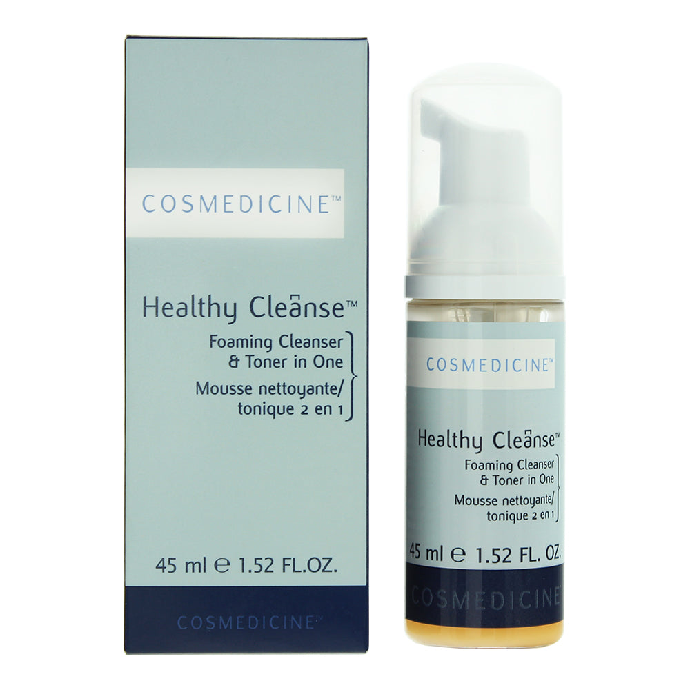 Cosmedicine Foaming 2-In-1 Face Cleanser & Toner 45ml - Glow Empire