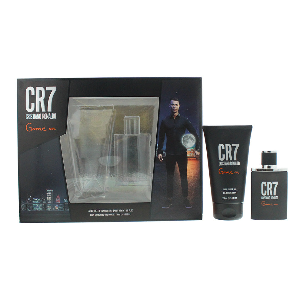 Cristiano Ronaldo CR7 Game On 2-Piece Gift Set (Eau de Toilette 30ml, Shower Gel 150ml) - Glow Empire