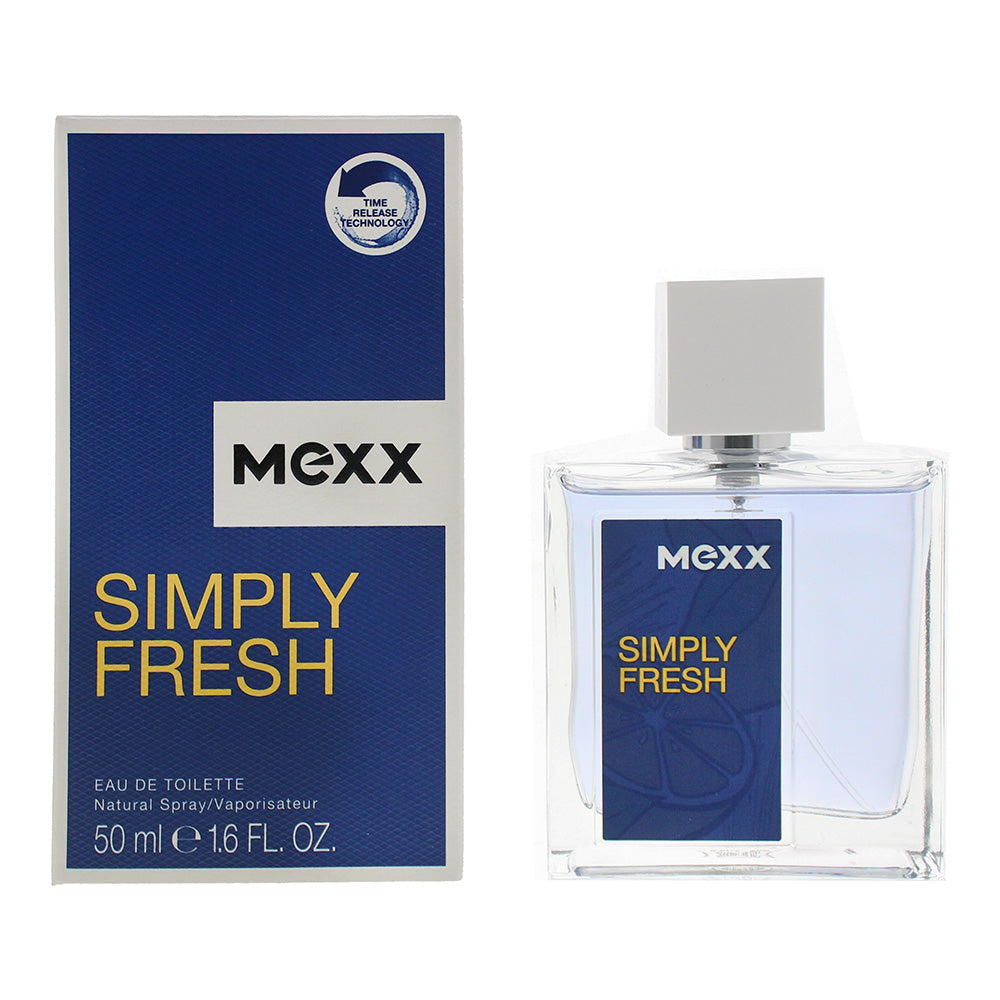 Mexx Simply Fresh Eau de Toilette 50ml - Glow Empire