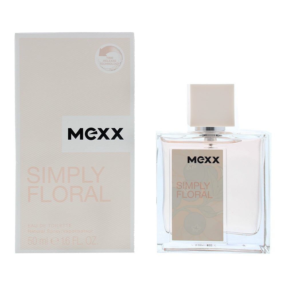 Mexx Simply Floral Eau de Toilette 50ml - Glow Empire