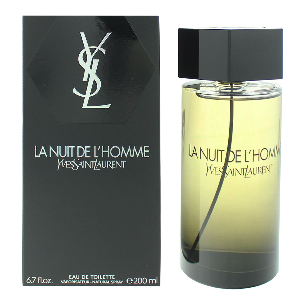 Yves Saint Laurent La Nuit de L'Homme Eau de Toilette 200ml - Glow Empire
