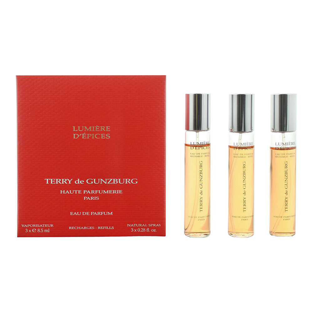 Terry de Gunzburg Lumiere d'Epices Eau de Parfum 3 x 8.5ml Refills - Glow Empire