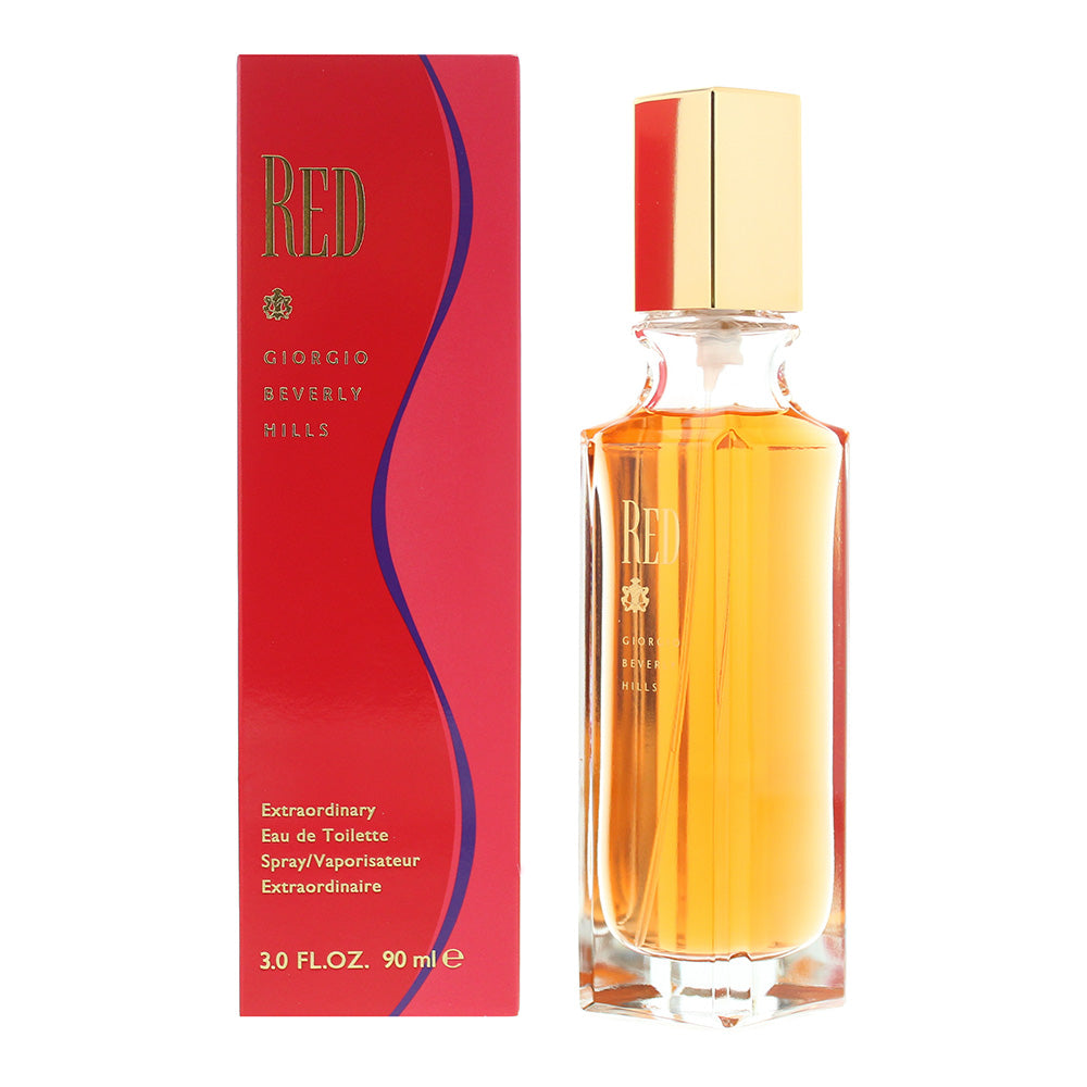 Giorgio Beverly Hills Red Eau de Toilette 90ml Spray - Glow Empire