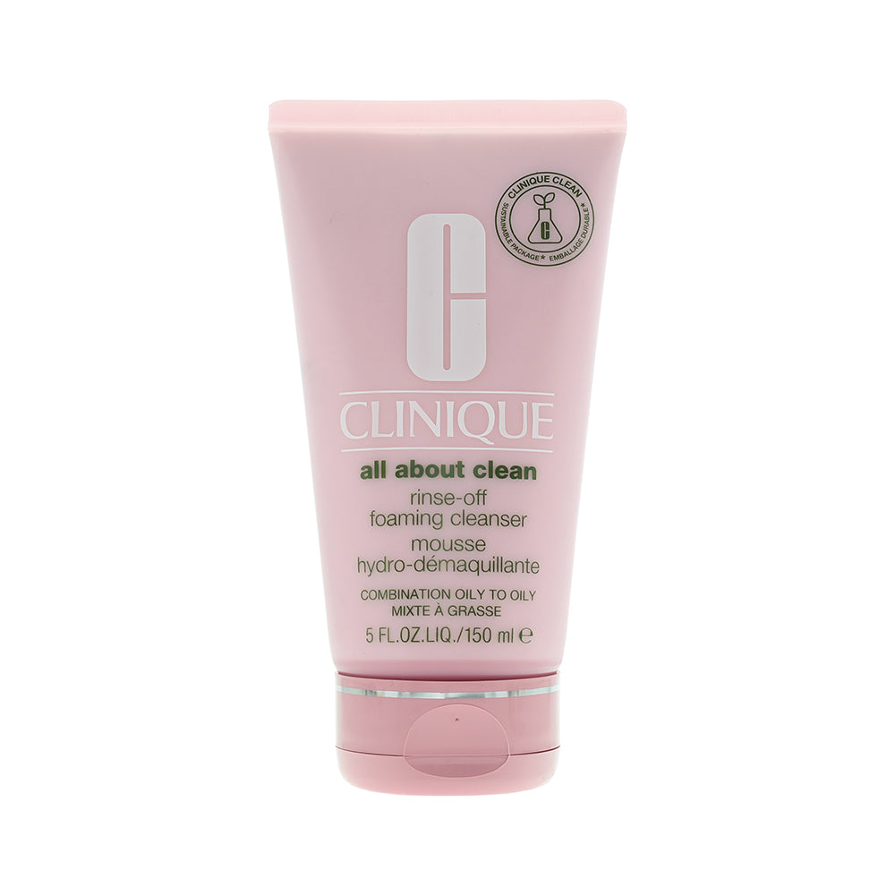 Clinique Cleansing Range Rinse-Off Foaming Cleanser 150ml - Glow Empire