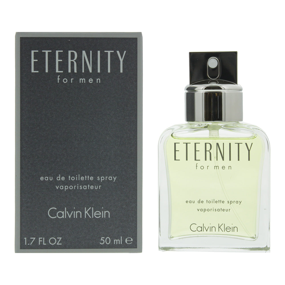 Calvin Klein Eternity Eau de Toilette 50ml Spray - Glow Empire