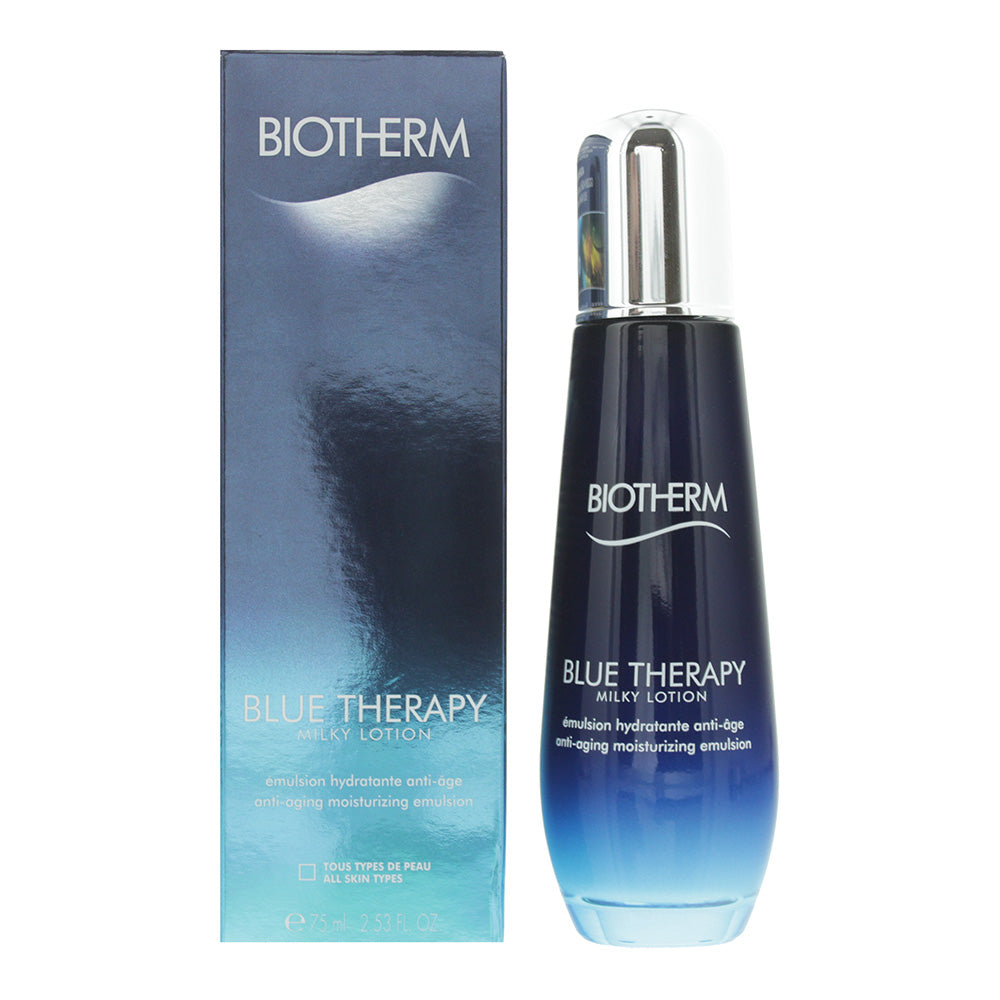 Biotherm Blue Therapy Milky Lotion Anti-Aging Moisturizing Emulsion 75ml - Glow Empire