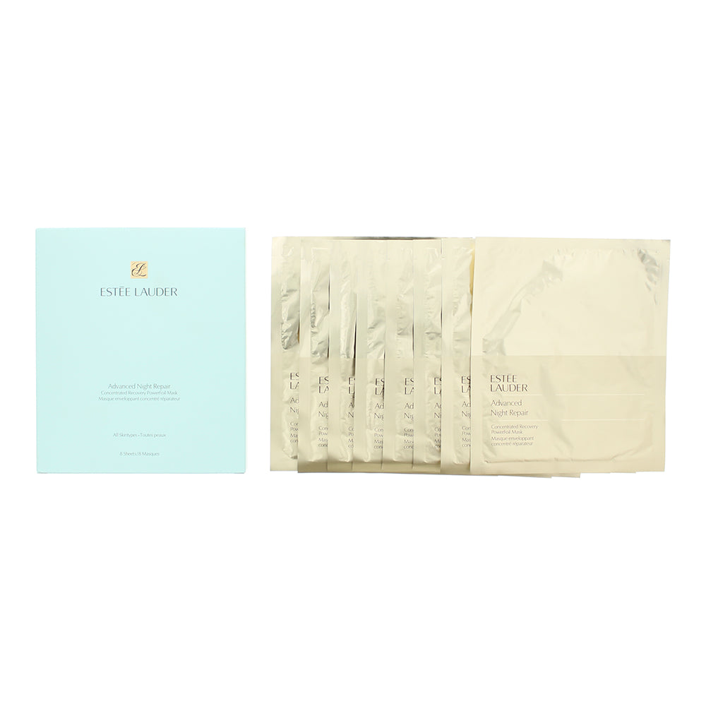 Estée Lauder Advanced Night Repair Powerfoil Face Mask 8pcs - Glow Empire