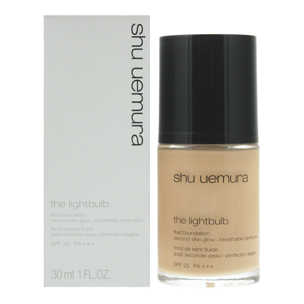 Shu Uemura The Lightbulb Fluid Foundation SPF25 30ml - Medium Shell - Glow Empire
