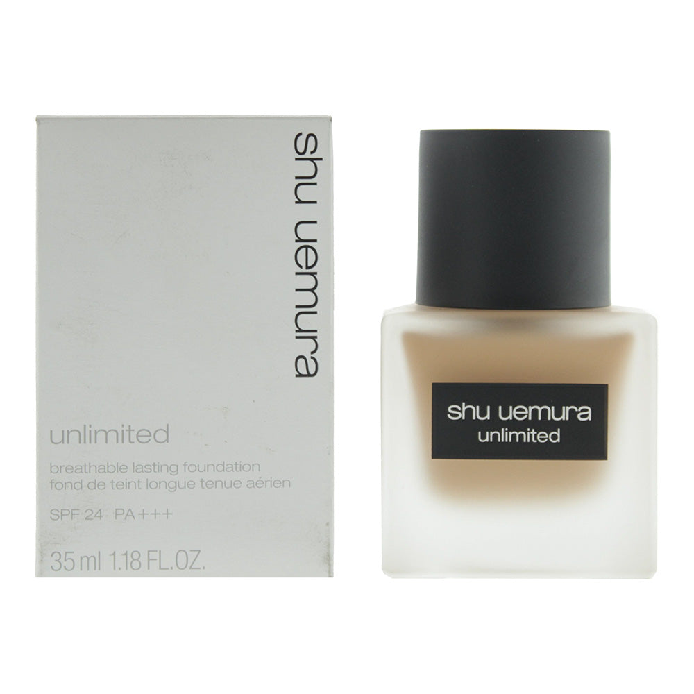 Shu Uemura Unlimited Fluid Foundation SPF24/PA+++ 35ml - 734 Rich Beige - Glow Empire