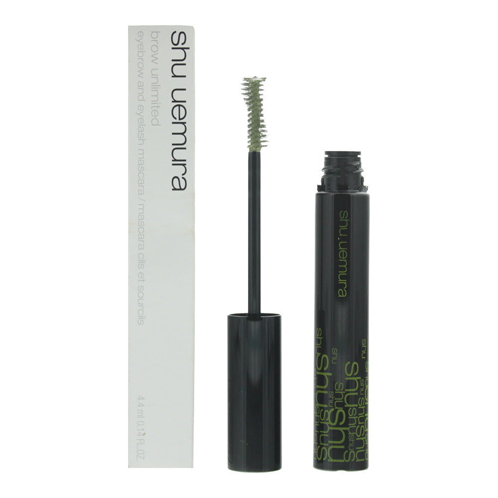Shu Uemura Brow Unlimited Eyebrow & Eyelash Mascara 4.4ml - Mystic Green - Glow Empire