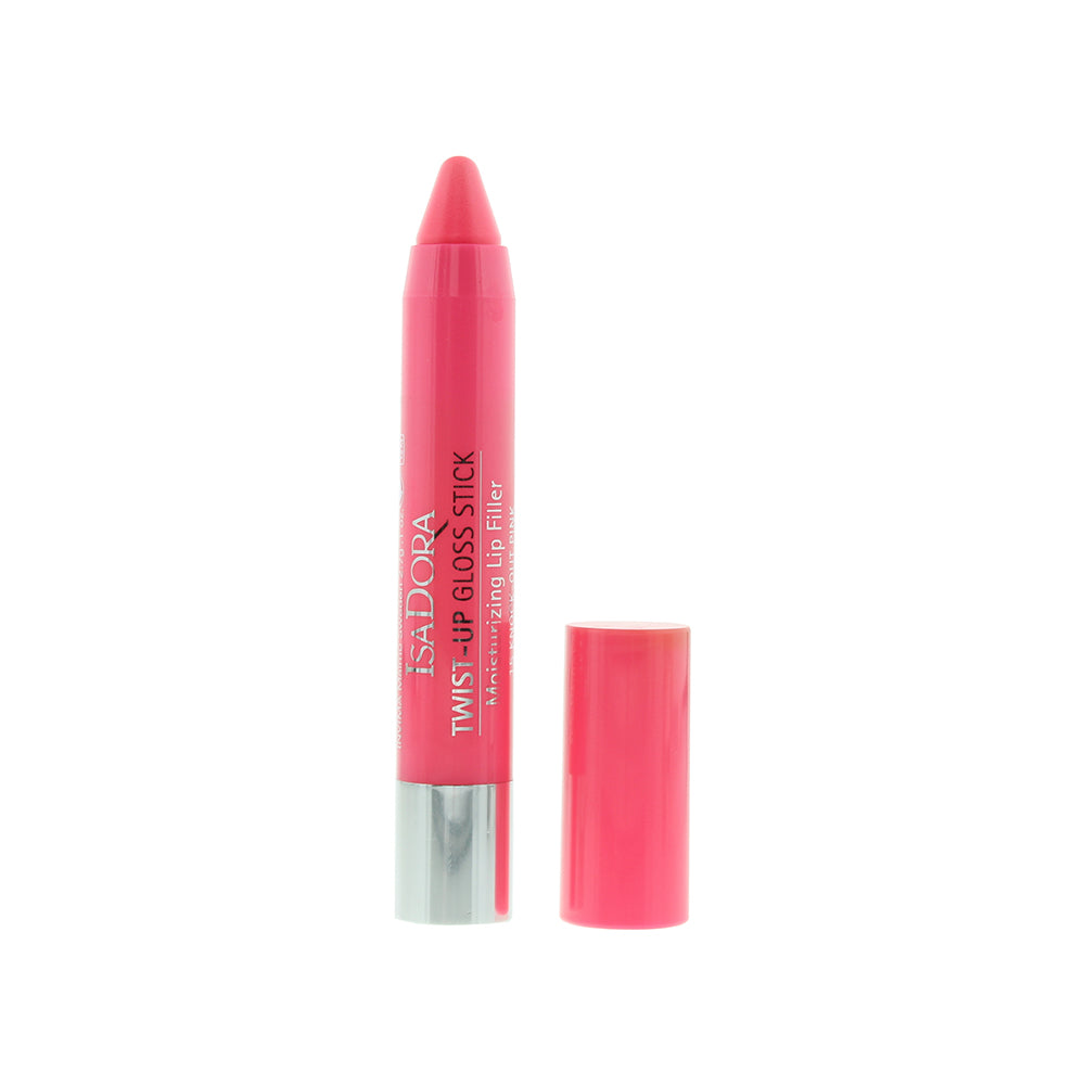 Isadora Twist-Up 15 Knock-Out Pink Gloss Stick 2.7g - Glow Empire