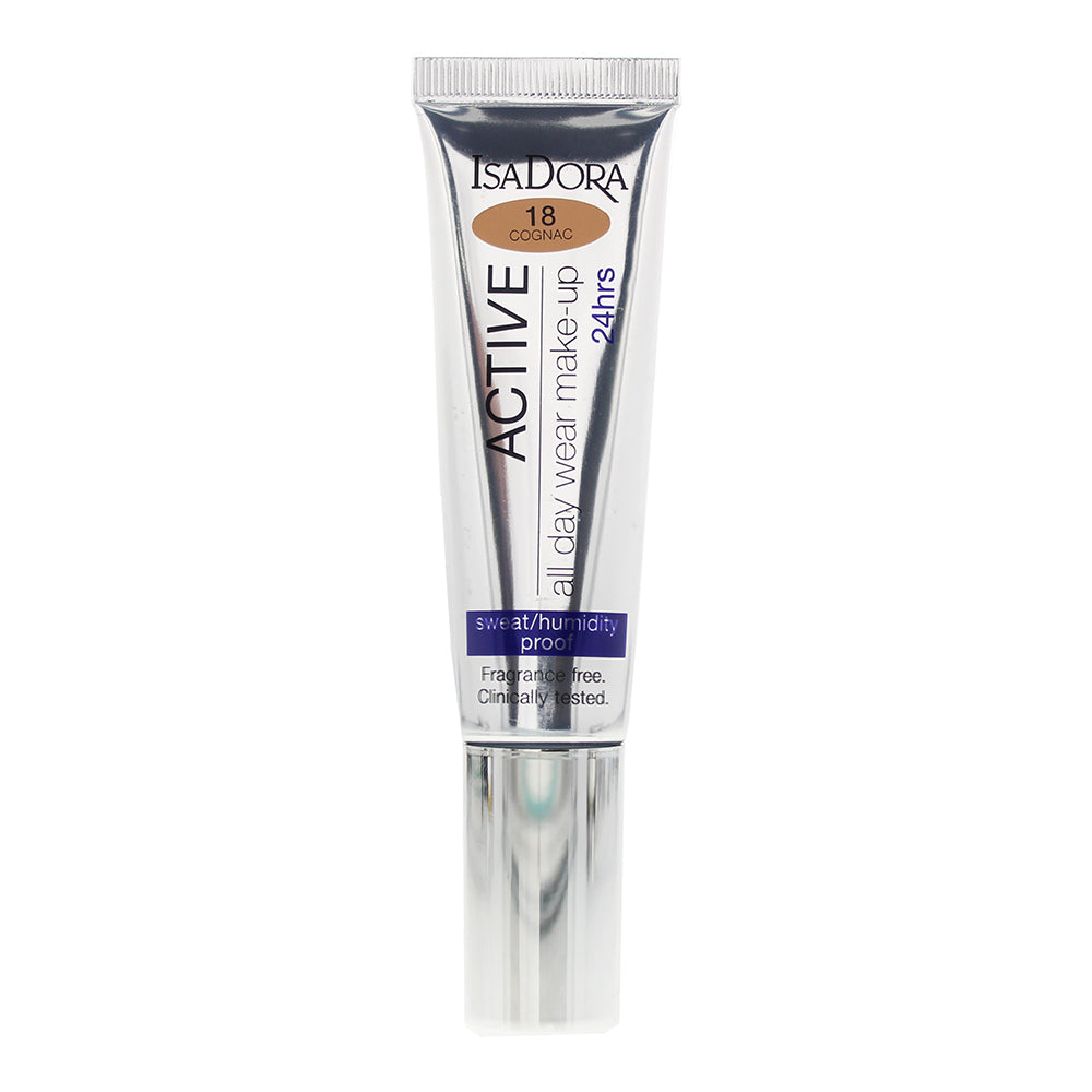 Isadora Active 24H 18 Cognac Foundation 35ml - Glow Empire