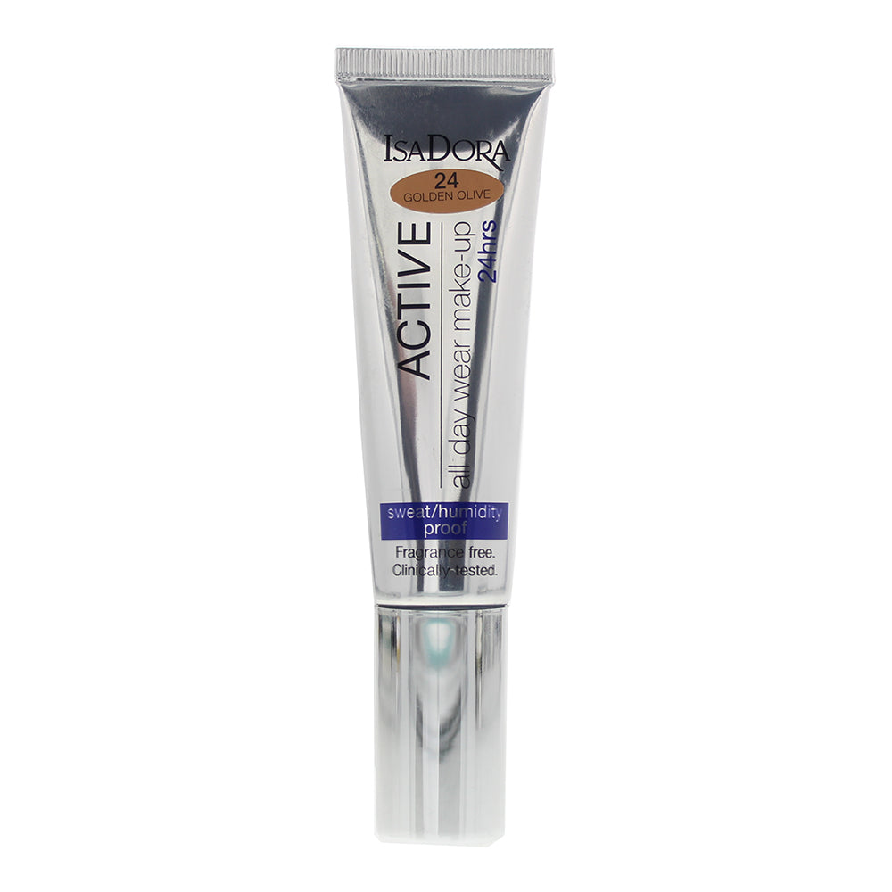 Isadora Active 24H 24 Golden Olive Foundation 35ml - Glow Empire
