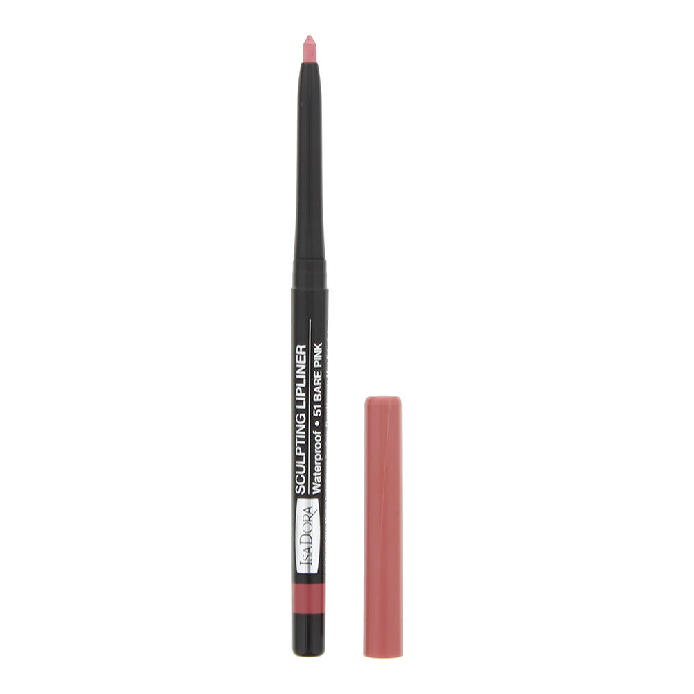 Isadora Sculpting Waterproof 51 Bare Pink Lip Liner 0.3g - Glow Empire