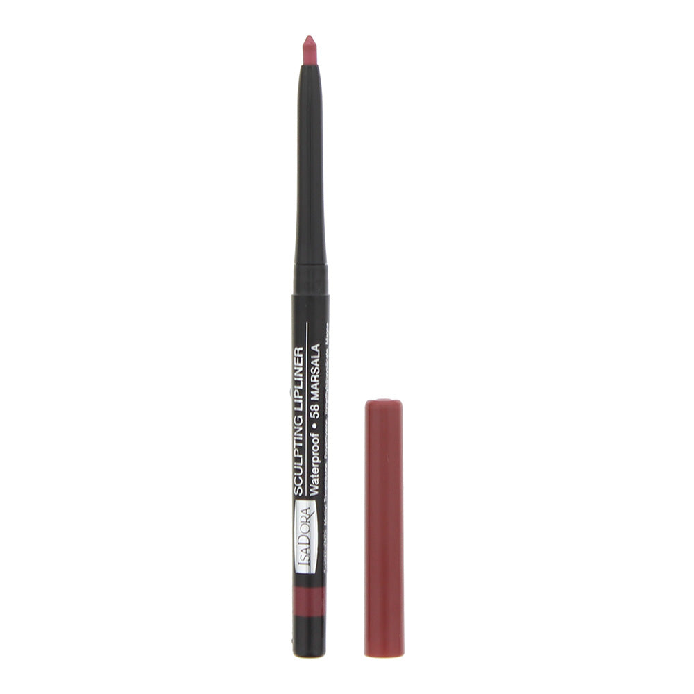 IsaDora Sculpting Waterproof Lipliner 0.3g - 58 Marsala - Glow Empire