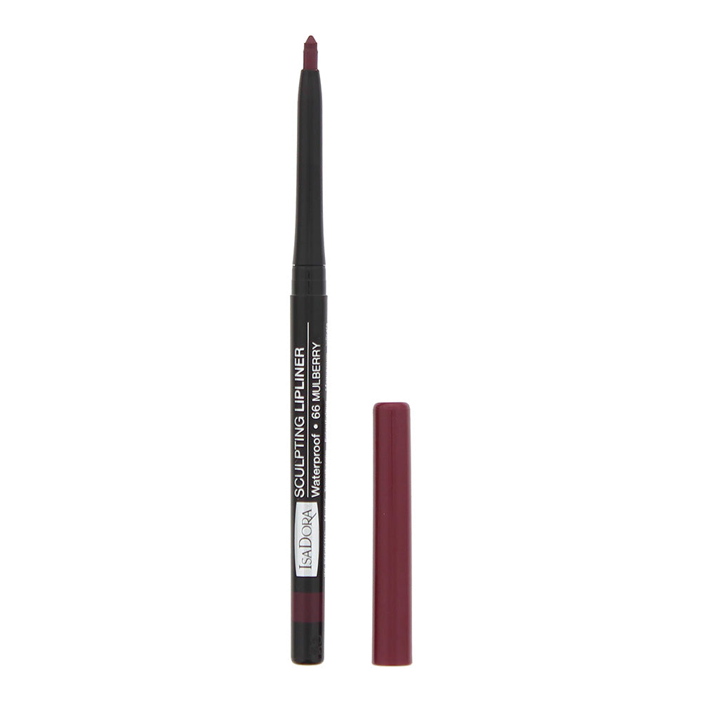 IsaDora Sculpting Waterproof Lip Liner 0.3g - 66 Mulberry - Glow Empire