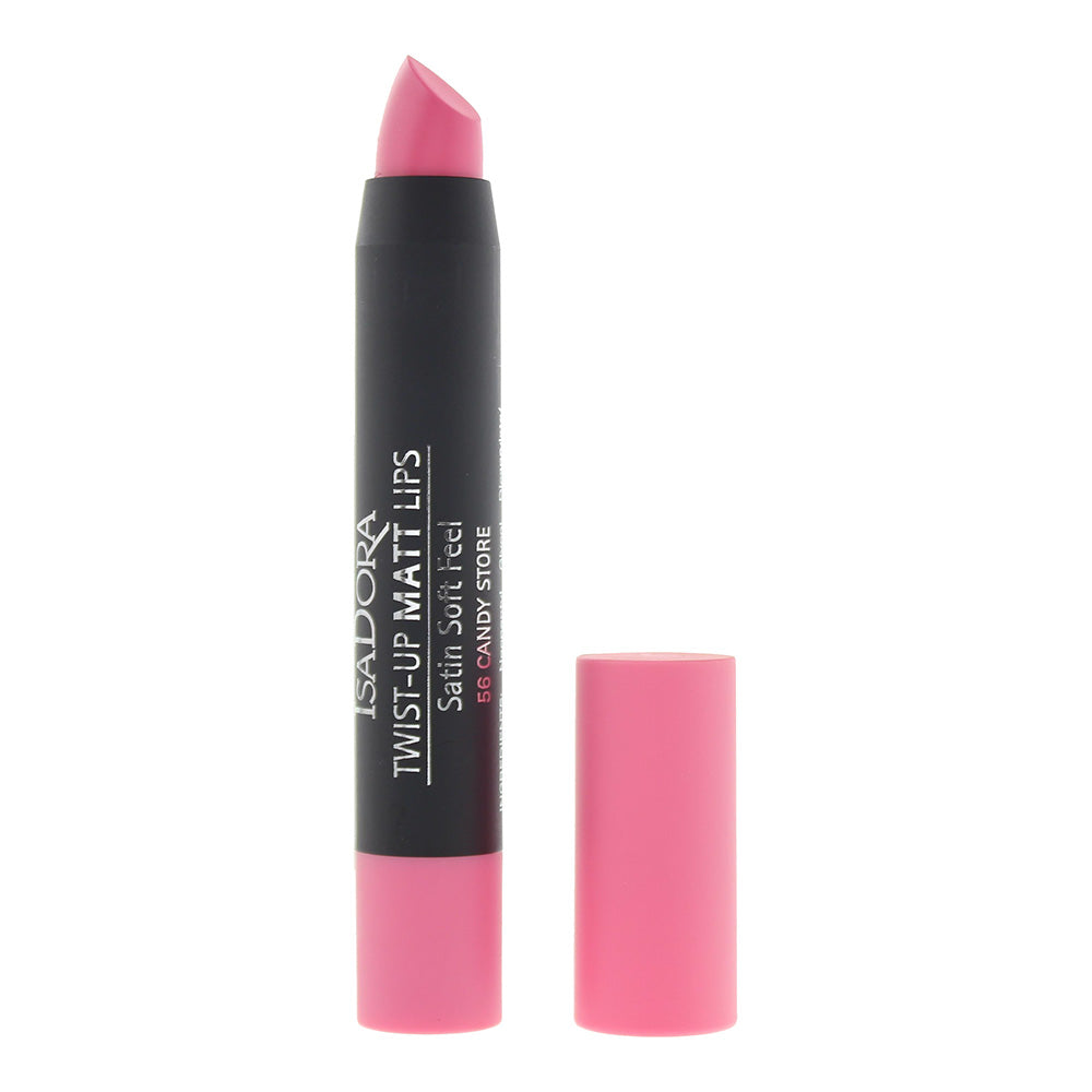 Isadora Twist-Up Matt Lips 56 Candy Store 3.3g - Glow Empire
