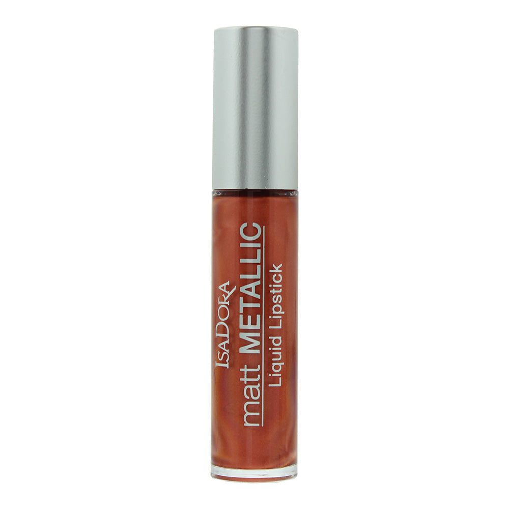 Isadora Matt Metallic 82 Copper Chrome Liquid Lipstick 7ml - Glow Empire