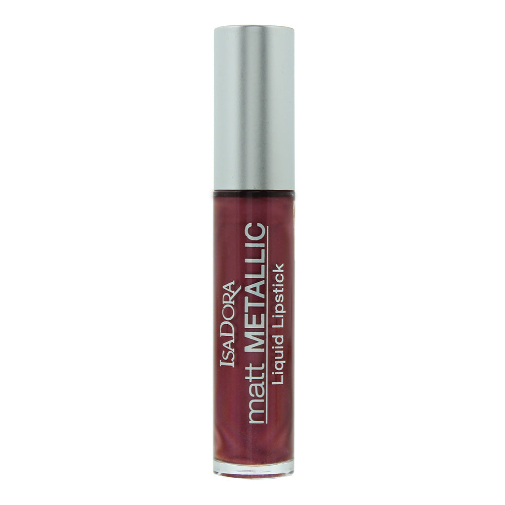 Isadora Matt Metallic Liquid Lipstick 7ml - 83 Burgundy - Glow Empire