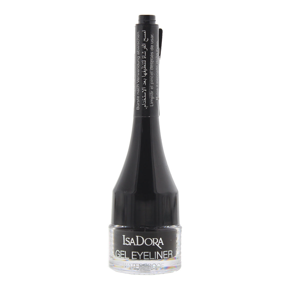 IsaDora Waterproof Gel Eyeliner 3g - 01 Black - Glow Empire