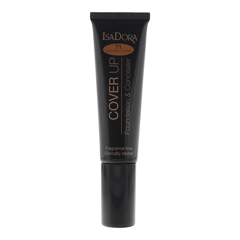 IsaDora Cover Up Foundation & Concealer 35ml - 71 Caramel - Glow Empire