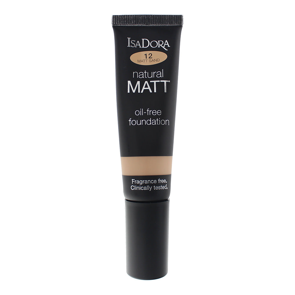 Isadora Natural Matt Oil-Free 12 Matt Sand Foundation 35ml - Glow Empire