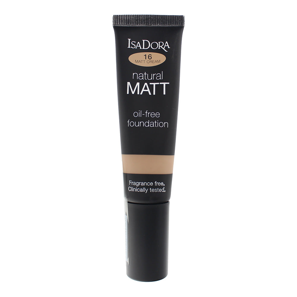 Isadora Natural Matt Oil-Free 16 Cream Foundation 35ml - Glow Empire