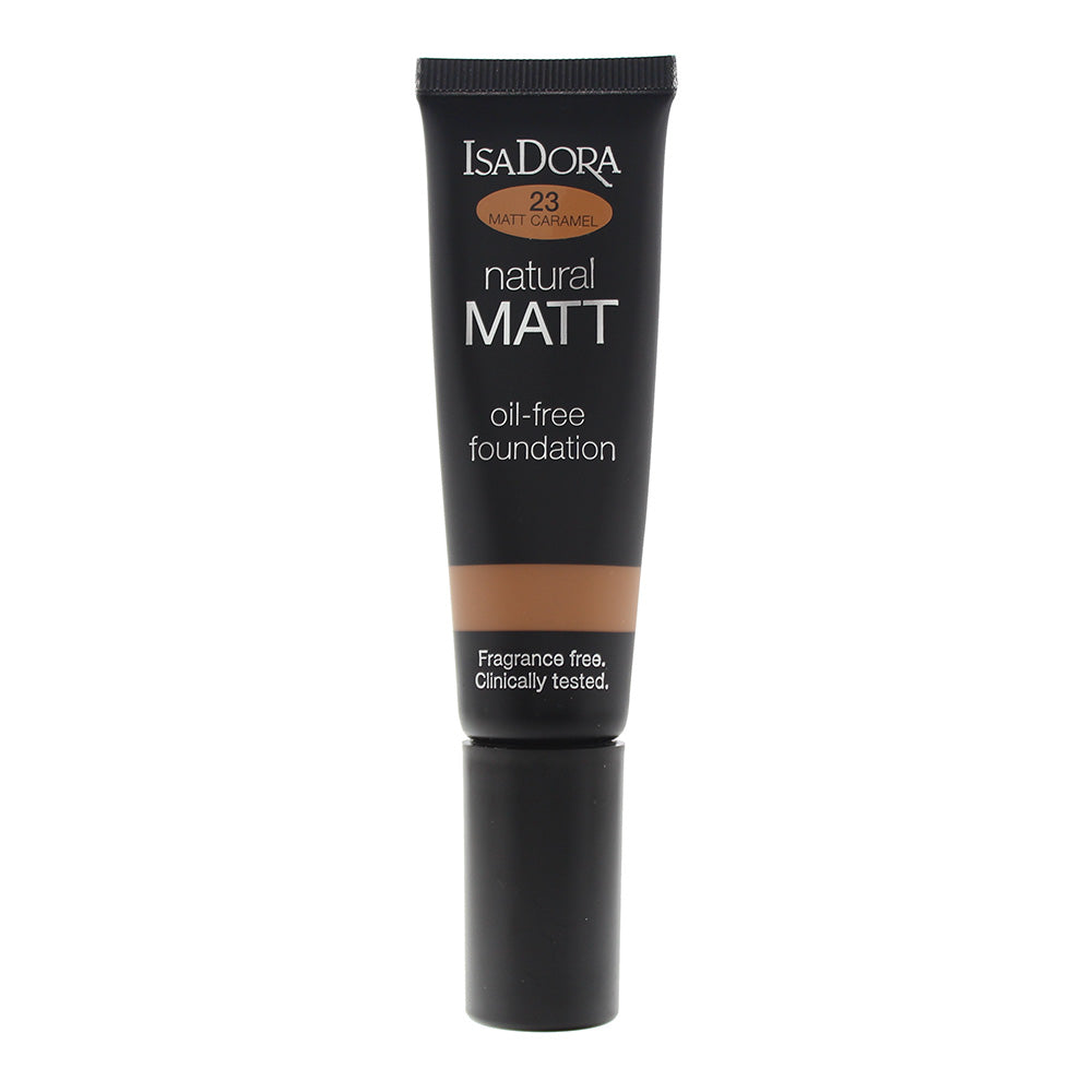 IsaDora Natural Matt Oil-Free Foundation 35ml - 23 Caramel - Glow Empire