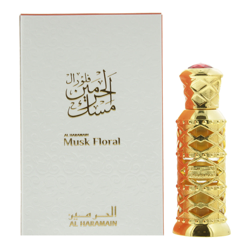 Al Haramain Musk Floral Perfume Oil 12ml - Glow Empire