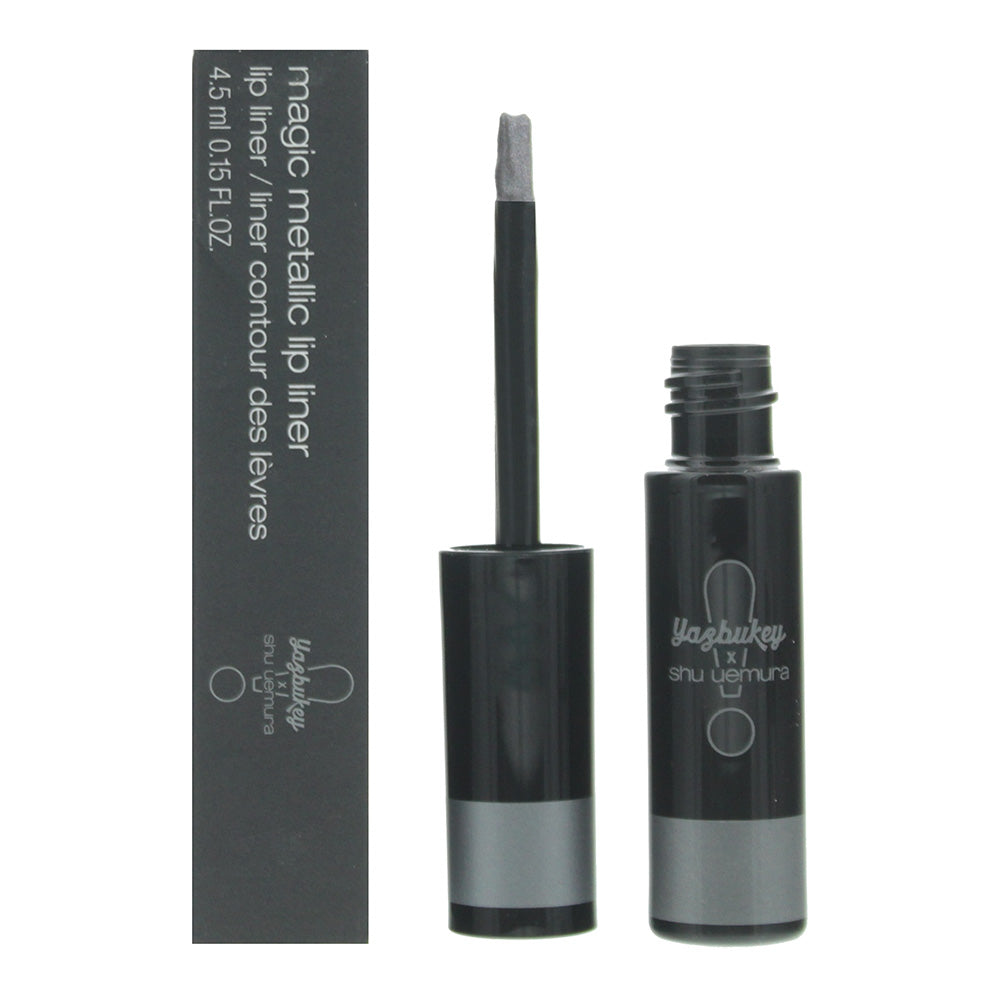 Shu Uemura Yazbukey Magic Metallic Lip Liner 4.5ml - Gun Metal BANG - Glow Empire