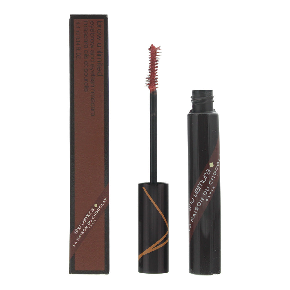 Shu Uemura x La Maison Du Chocolat Brow Unlimited Eyebrow & Eyelash Mascara 4.4ml - Orange Peel - Glow Empire