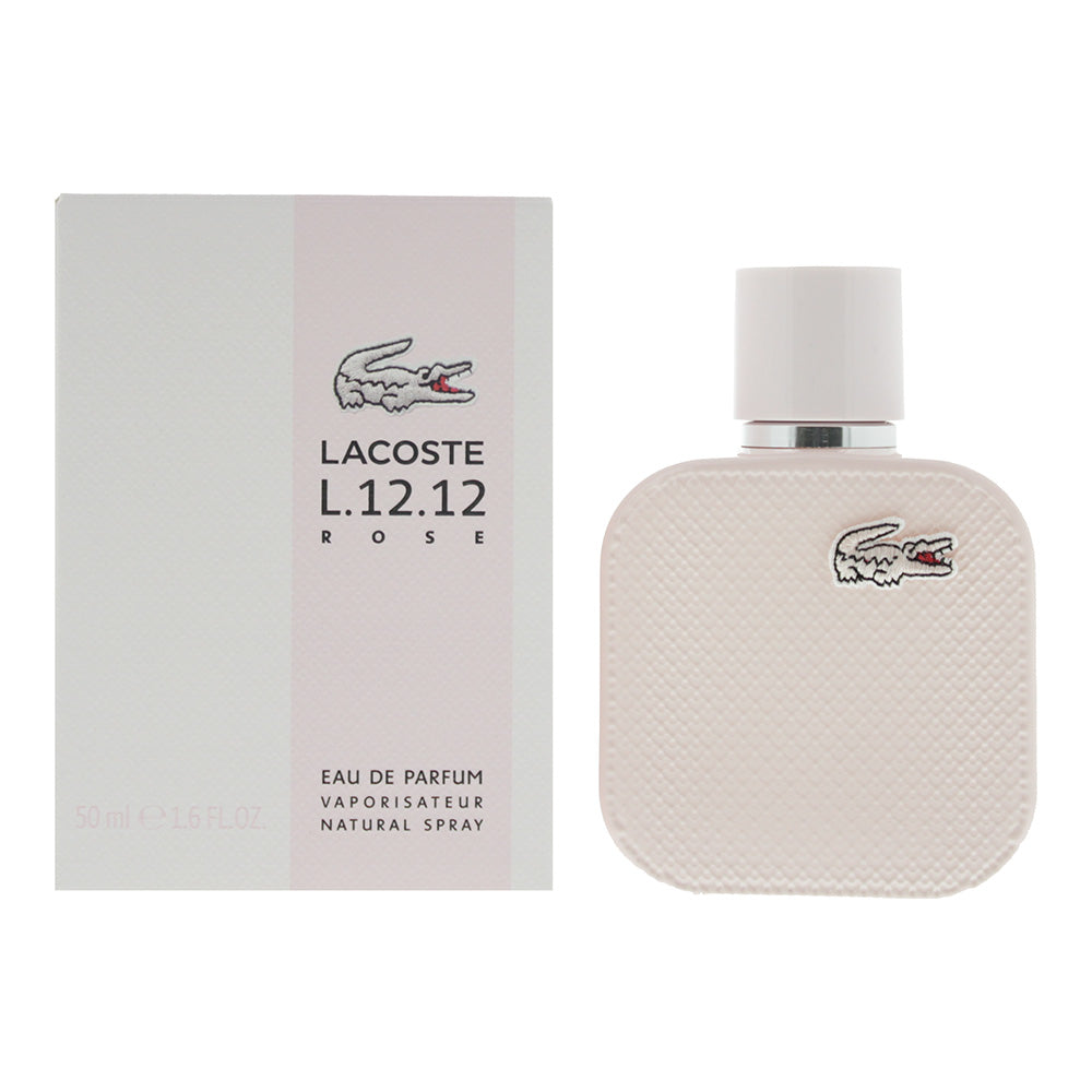Lacoste L.12.12 Eau de Parfum Rose For Her Eau de Parfum 50ml Spray - Glow Empire