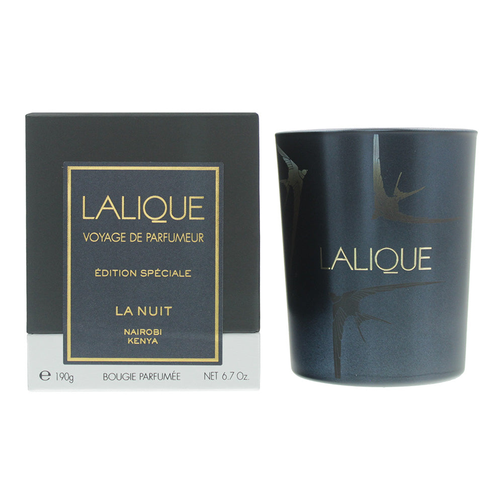 Lalique Candle 190g - La Nuit Nairobi - Glow Empire