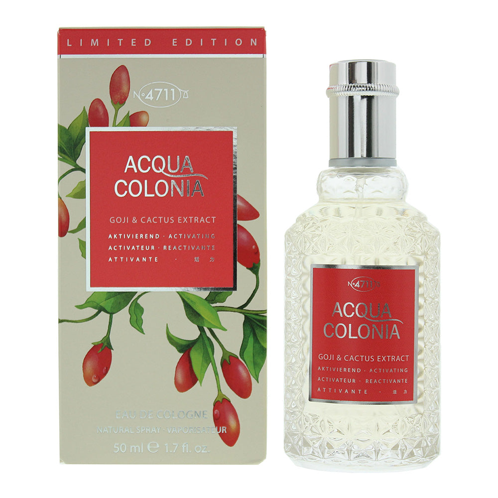 4711 Acqua Colonia Goji Cactus Eau de Cologne 50ml - Glow Empire