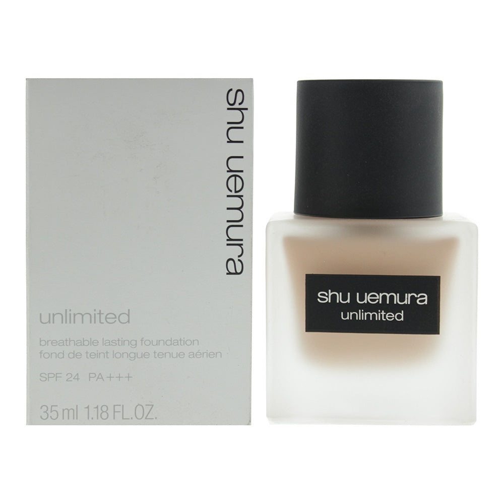Shu Uemura Unlimited Breathable Lasting Foundation SPF24 35ml - 354 Medium Amber - Glow Empire
