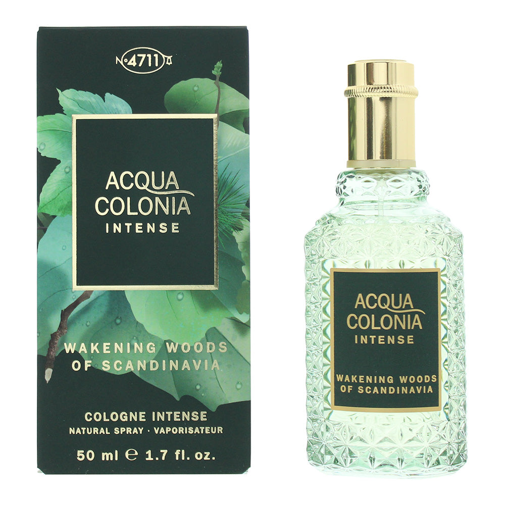 Mäurer & Wirtz 4711 Acqua Colonia Intense Wakening Woods Of Scandinavia Eau de Cologne 50ml Spray - Glow Empire