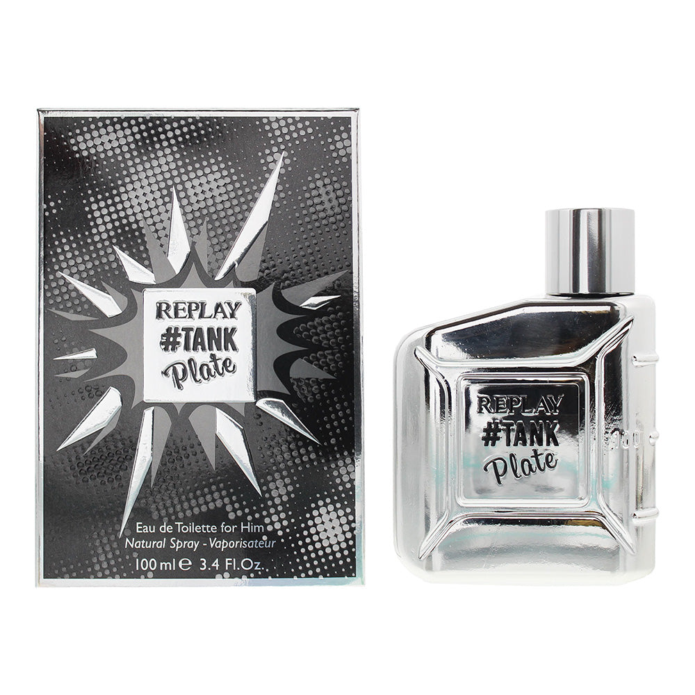 Replay #Tank Plate for Him Eau de Toilette 100ml - Glow Empire
