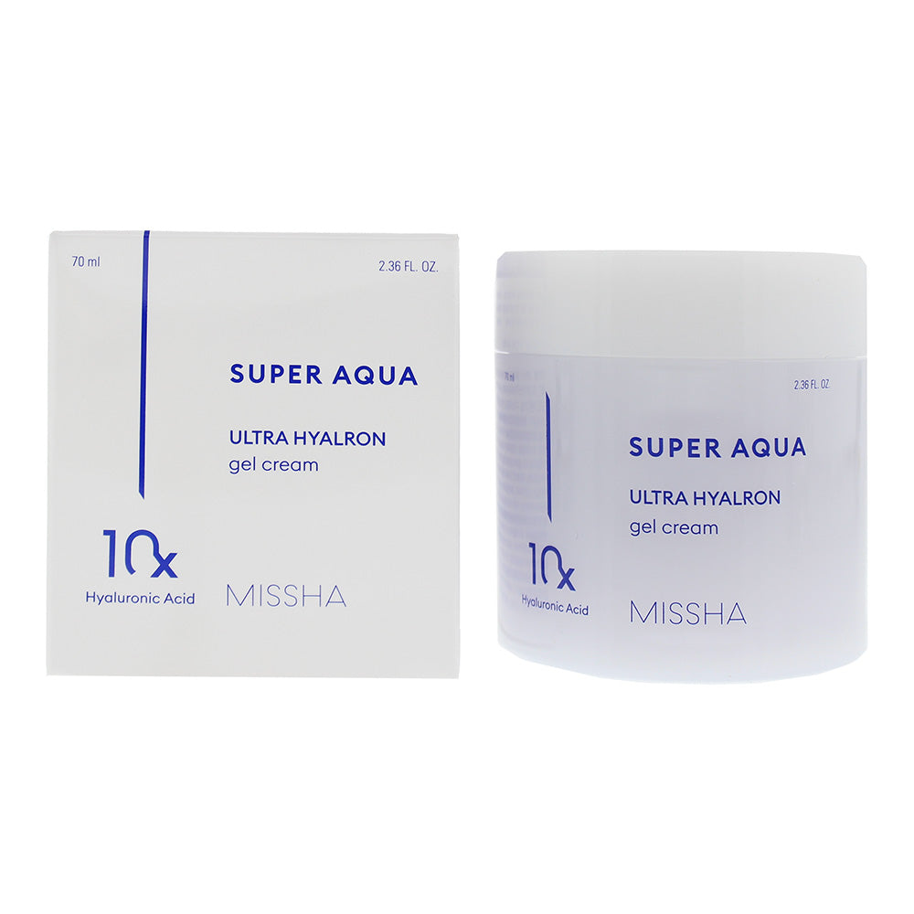 Missha Super Aqua Ultra Hyalron Gel-Cream 70ml - Glow Empire