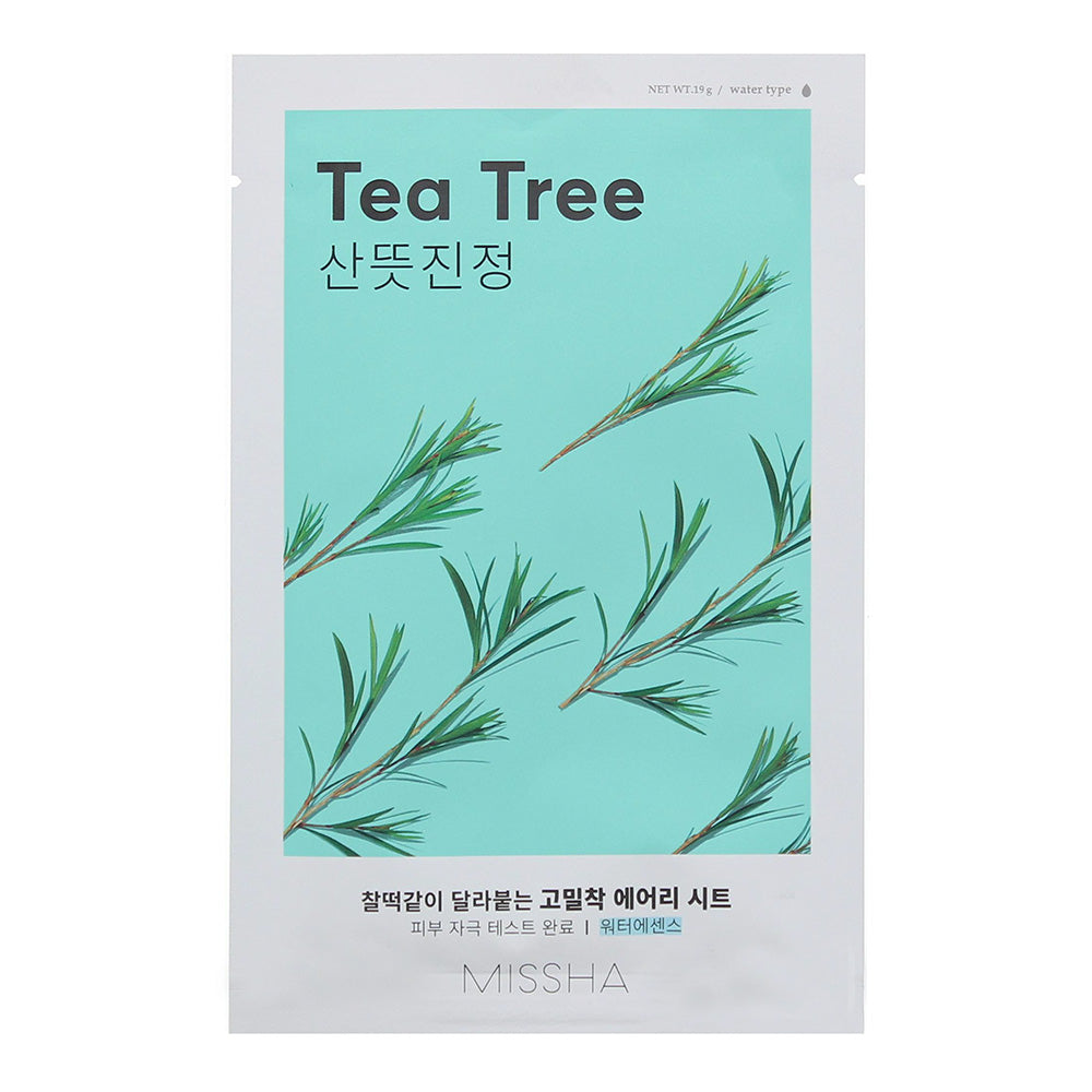 Missha Airy Fit Sheet Mask 19g - Tea Tree - Glow Empire