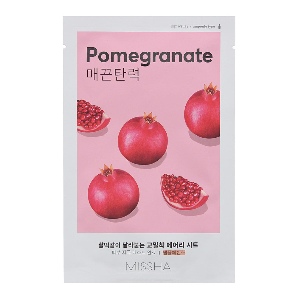 Missha Airy Fit Pomegranate Sheet Mask 19g - Glow Empire