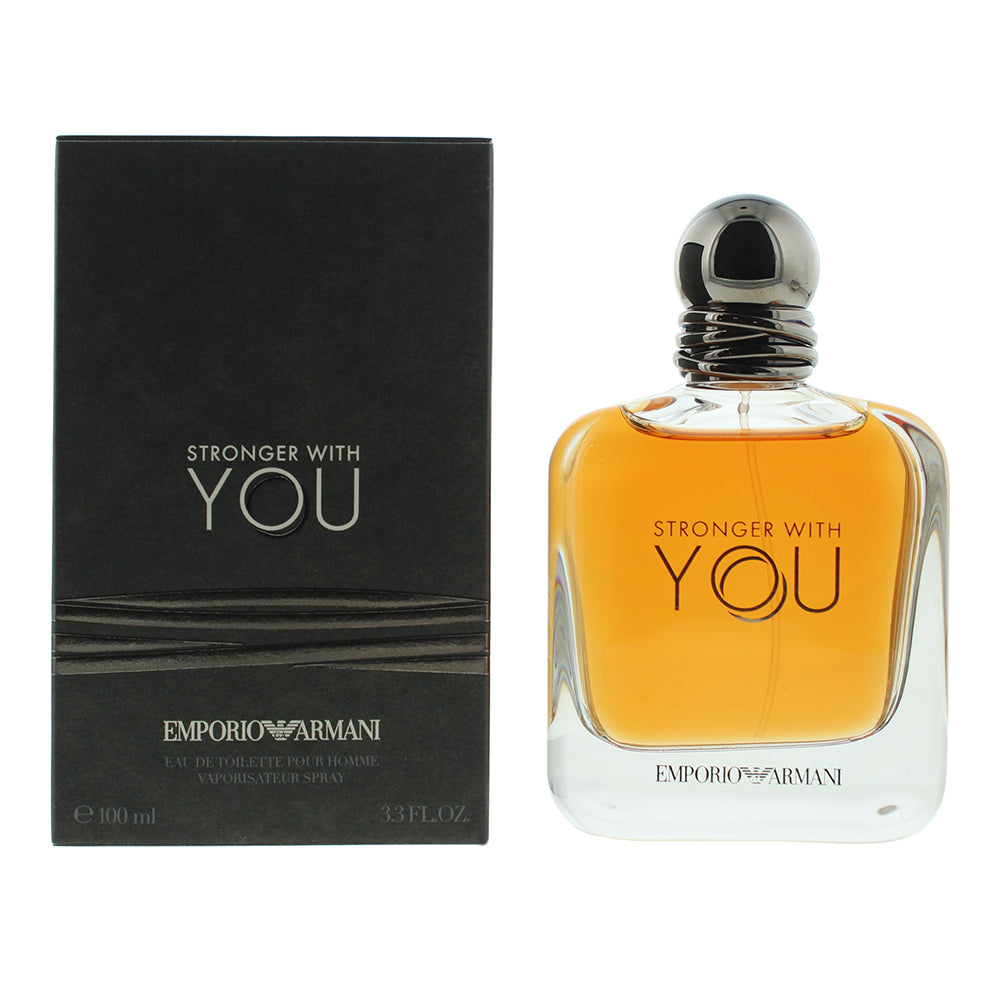 Emporio Armani Stronger With You Eau de Toilette 100ml - Glow Empire