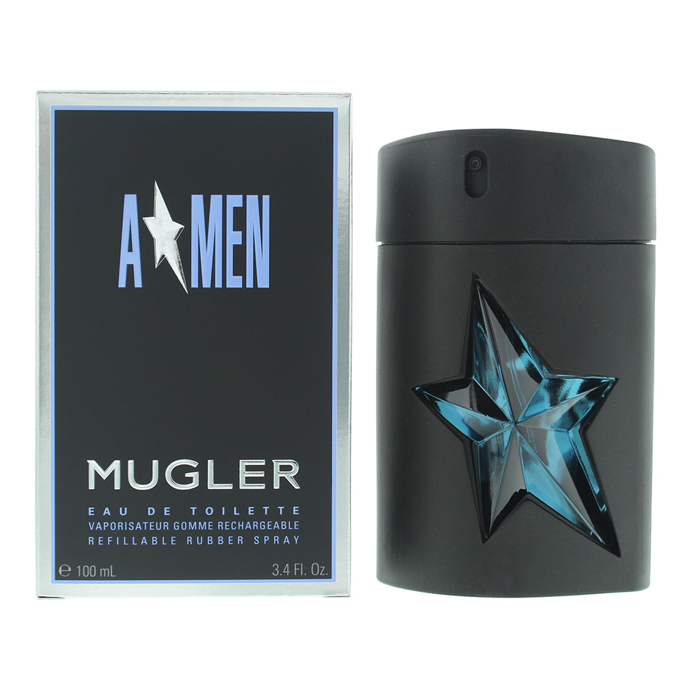 Thierry Mugler A*Men Rubber Flask Eau de Toilette 100ml Spray - Glow Empire