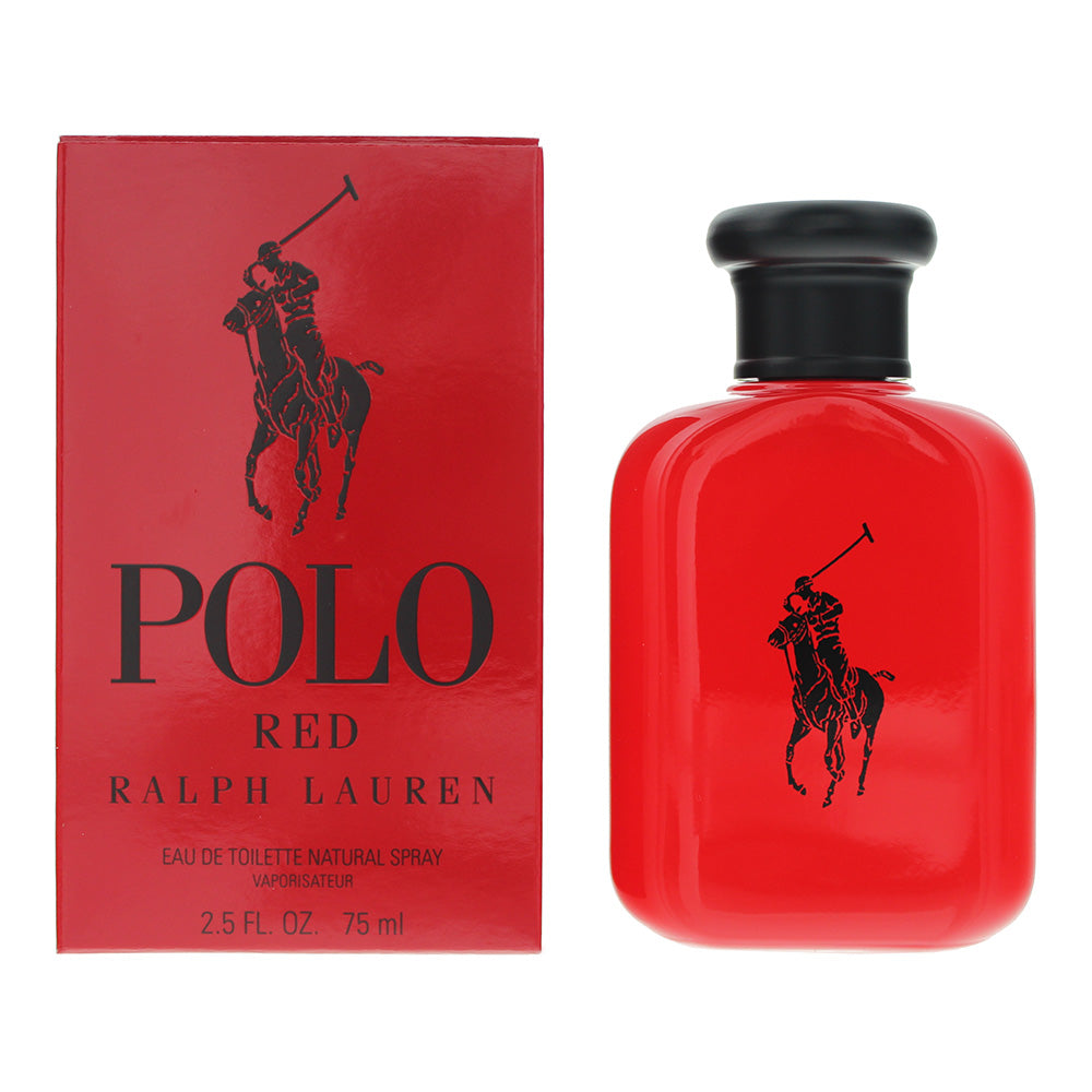 Ralph Lauren Polo Red Eau de Toilette 75ml Spray - Glow Empire
