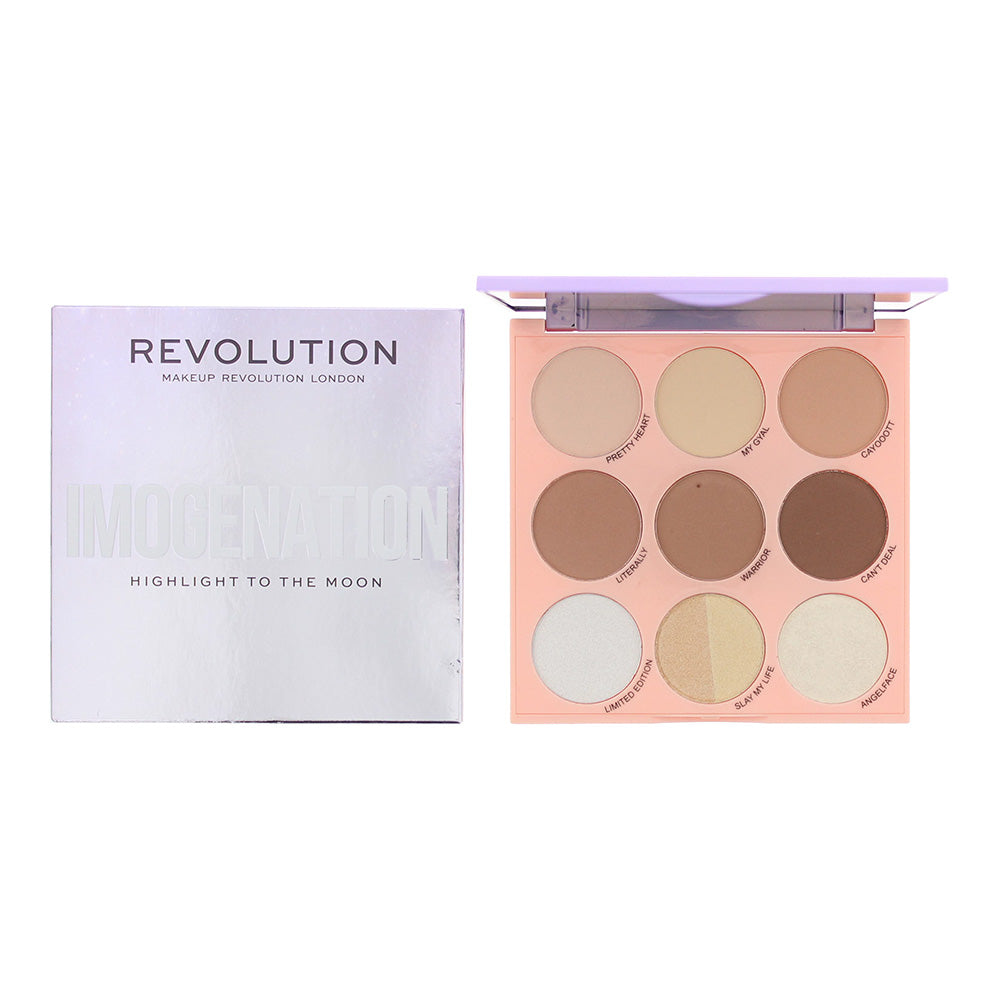 Revolution Imogenation Highlight to the Moon Highlighting Palette 9 x 2g - Glow Empire