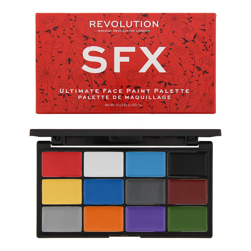 Revolution SFX Face Paint Palette 12 x 1g - Glow Empire