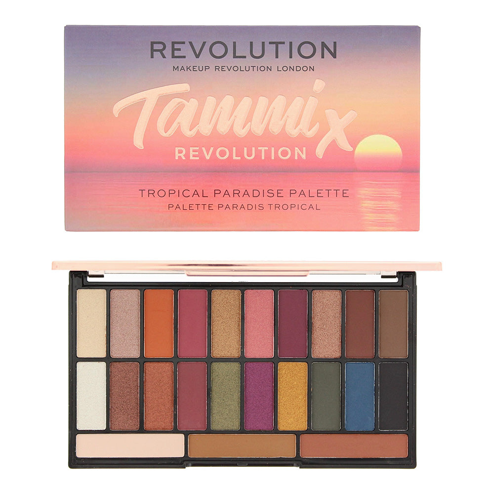 Revolution Tammix Eye Shadow Palette 20 x 0.95g & 3 x 1.1g - Glow Empire