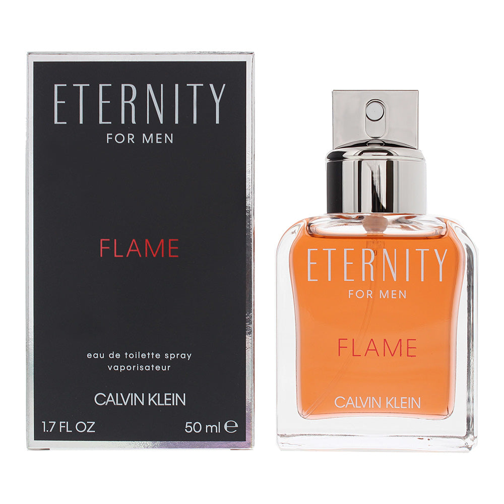 Calvin Klein Eternity Flame Eau de Toilette 50ml Spray - Glow Empire