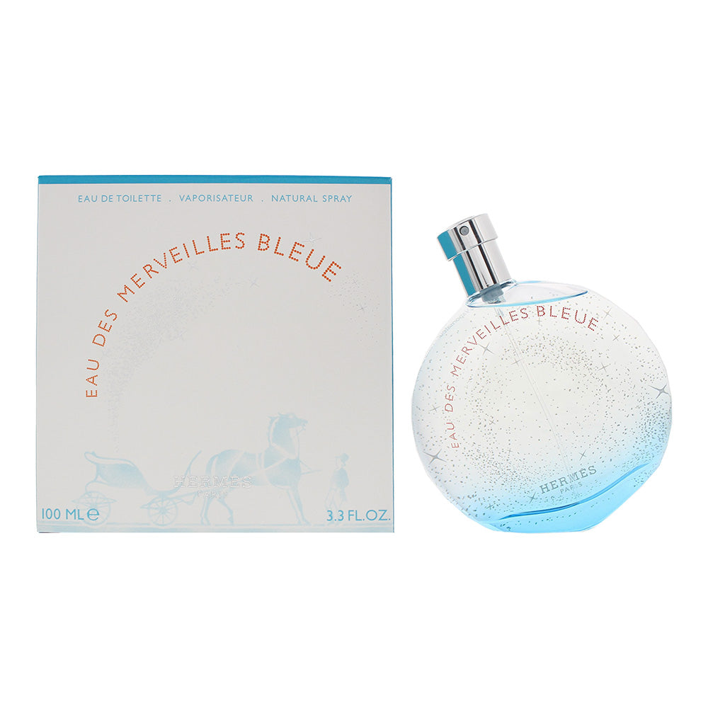 Hermès Eau des Merveilles Bleue Eau de Toilette 100ml - Glow Empire