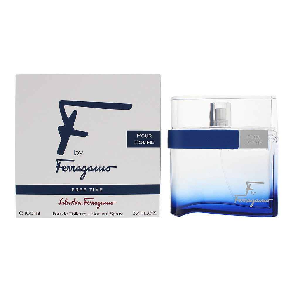 Salvatore Ferragamo F by Ferragamo Free Time Eau de Toilette 100ml - Glow Empire