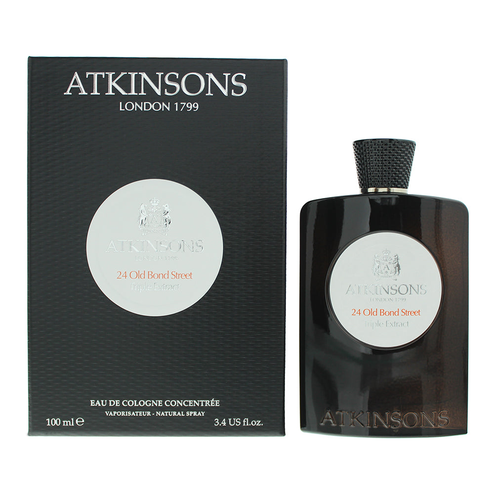 Atkinsons 24 Old Bond Street Eau De Cologne Concentree 100ml - Glow Empire